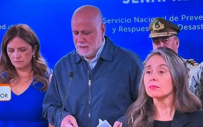 Ministro Elizalde informa situación en el Bío Bío y Ñuble