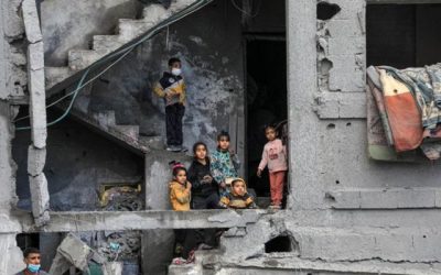 Niños en Gaza