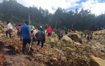 Papua Nueva Guinea derrumbe 2