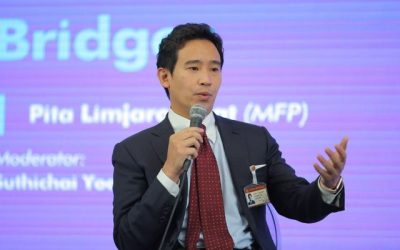 Pita Limjaroenrat, Líder partido Avanzar Tailandia