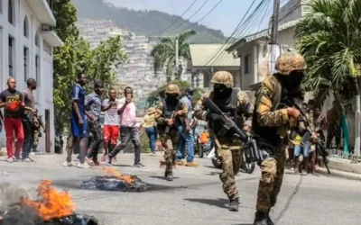 Policía haitiana