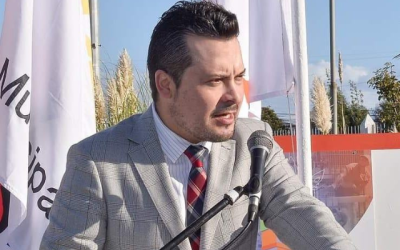 Fotografía del alcalde Boris Chamorro