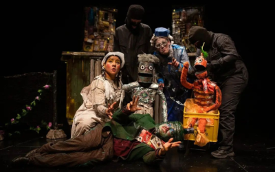 Fotografía de una obra de teatro de EDUFEST