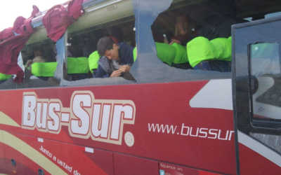 bus vidrios