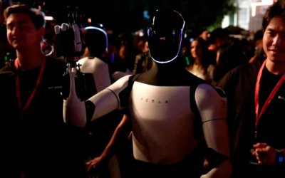Fotografía del robot de Tesla 'Optimus'