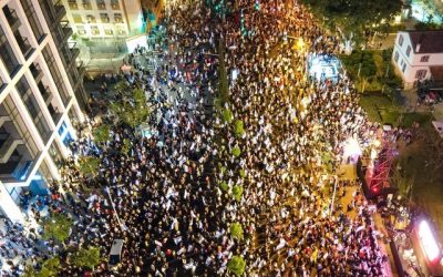 Protestas Israel en contra de Netanyahu