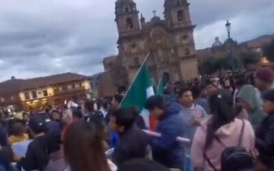 Protestas en Perú por Machu Pichu