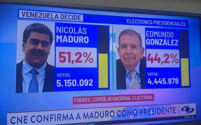 Resultado elección Venezuela