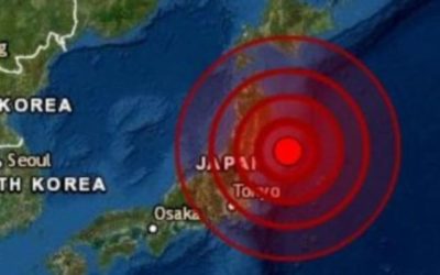 Terremoto en Japón Foto Redes Sociales