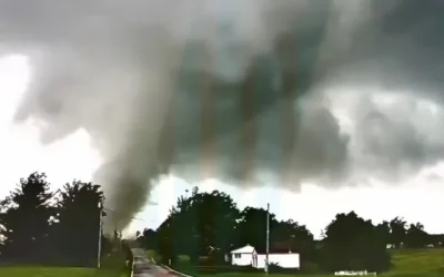 Tornado tromba marina