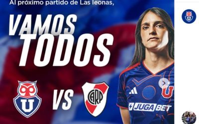 Invitación a ser parte de la historia Foto vía IG @udechilefemenino