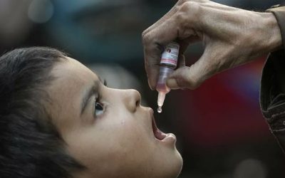 Vacunación polio Gaza