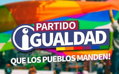 El Partido Igualdad logró reunir las firmas necesarias para su transformación en un conglomerado, lo que le permitirá participar en las próximas elecciones de octubre para gobernadores regionales, alcaldes y concejales.
