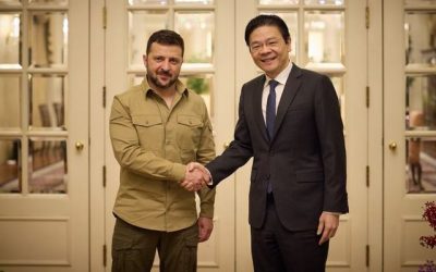 Zelenskyy Singapur