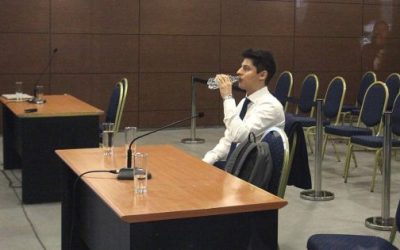 Nicolás Zepeda en el segundo juicio del caso Narumi
