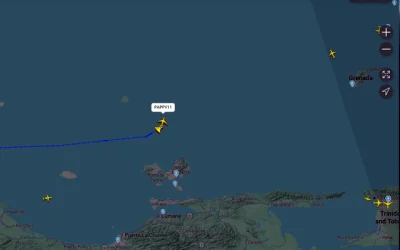 aviones costas Venezuela