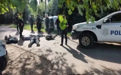 La banda fue detenida en Buenos Aires.