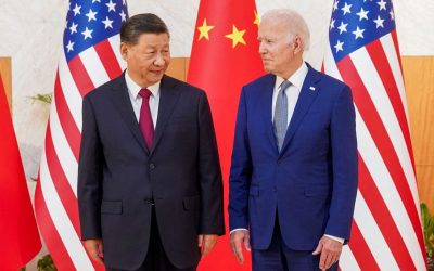 Joe Biden y Xi Jinping.