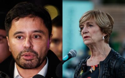 Rodolfo Carter y Evelyn Matthei