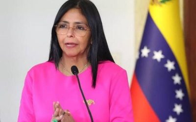 Delcy Rodríguez Vicepresidenta de Venezuela asume el poder