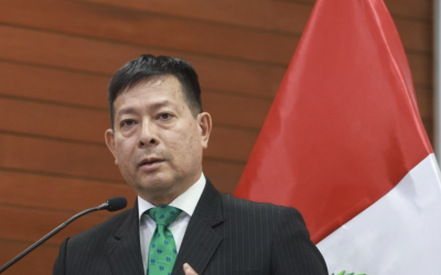Eduardo Arana, ministro de Justicia del Perú.