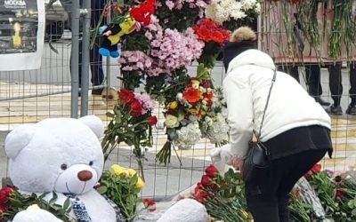 Aumentan a 182 los heridos por el atentado terrorista contra la sala de conciertos de Moscú.
