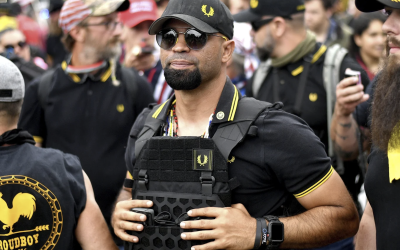 Ex líder de los Proud Boys, Enrique Tarrios. (Foto: Agencias)
