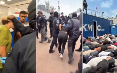 detenidos flotilla