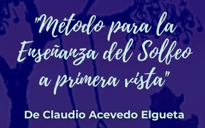 Académico U. de Chile reedita su icónico libro “Método para la enseñanza del solfeo a primera vista”