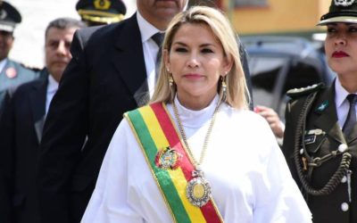Jeanine Áñez, ex presidenta de Bolivia.