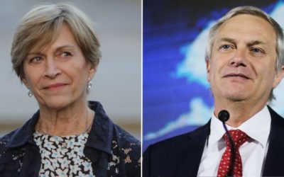 Evelyn Matthei y José Antonio Kast