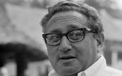 Lideres del mundo despiden a Henry Kissinger