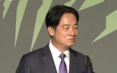 William Lai, Taiwán