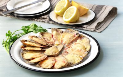 Machas a la parmesana