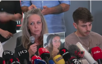 nieta de chileno secuestrada en Gaza