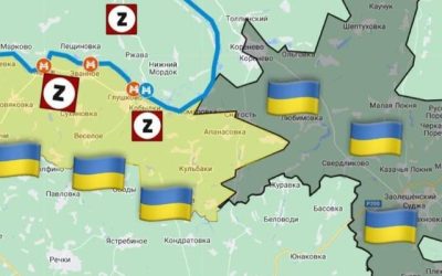 mapa Kursk