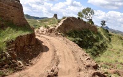 Zona dañada en la muralla China. (Foto: The New York Times)