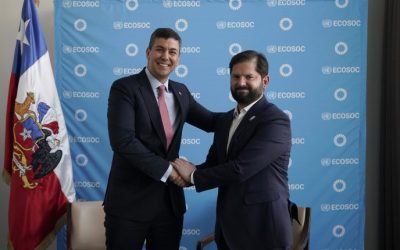 Presidente de Paraguay, Santiago Peña, se reunirá con Gabriel Boric.
