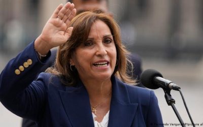 La presidenta del Perú, Dina Boluarte.