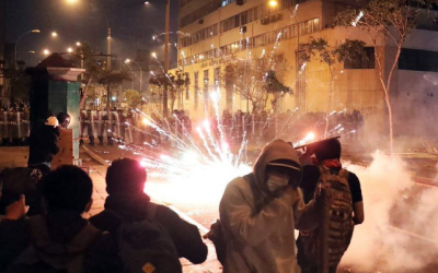 protesta Perú