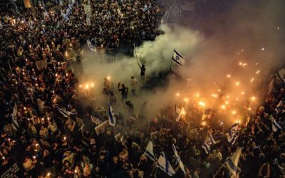 En Israel manifestantes piden vuelta de rehenes y salida de Netanyahu