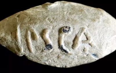 proyectil de plomo romano