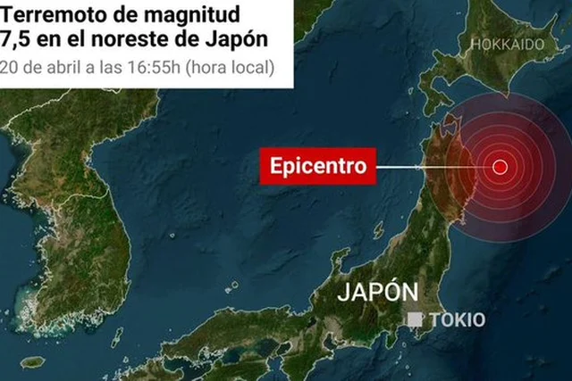 terremoto Japón