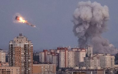 Ataque de Rusia a sede de gobierno de Ucrania